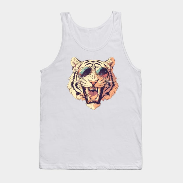 tiger Tank Top by peterdoraki